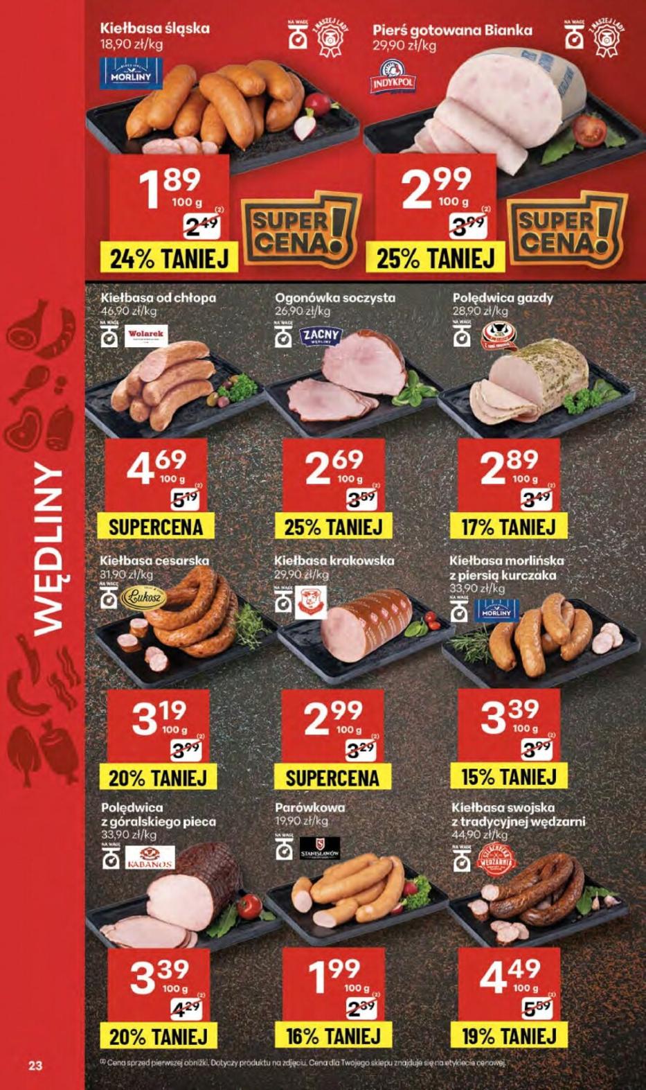 Gazetka promocyjna Delikatesy Centrum str. 23