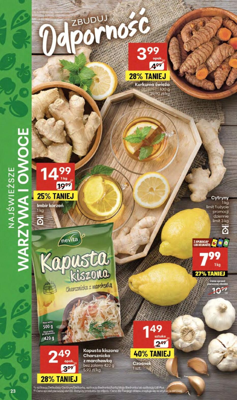 Gazetka promocyjna Delikatesy Centrum str. 23