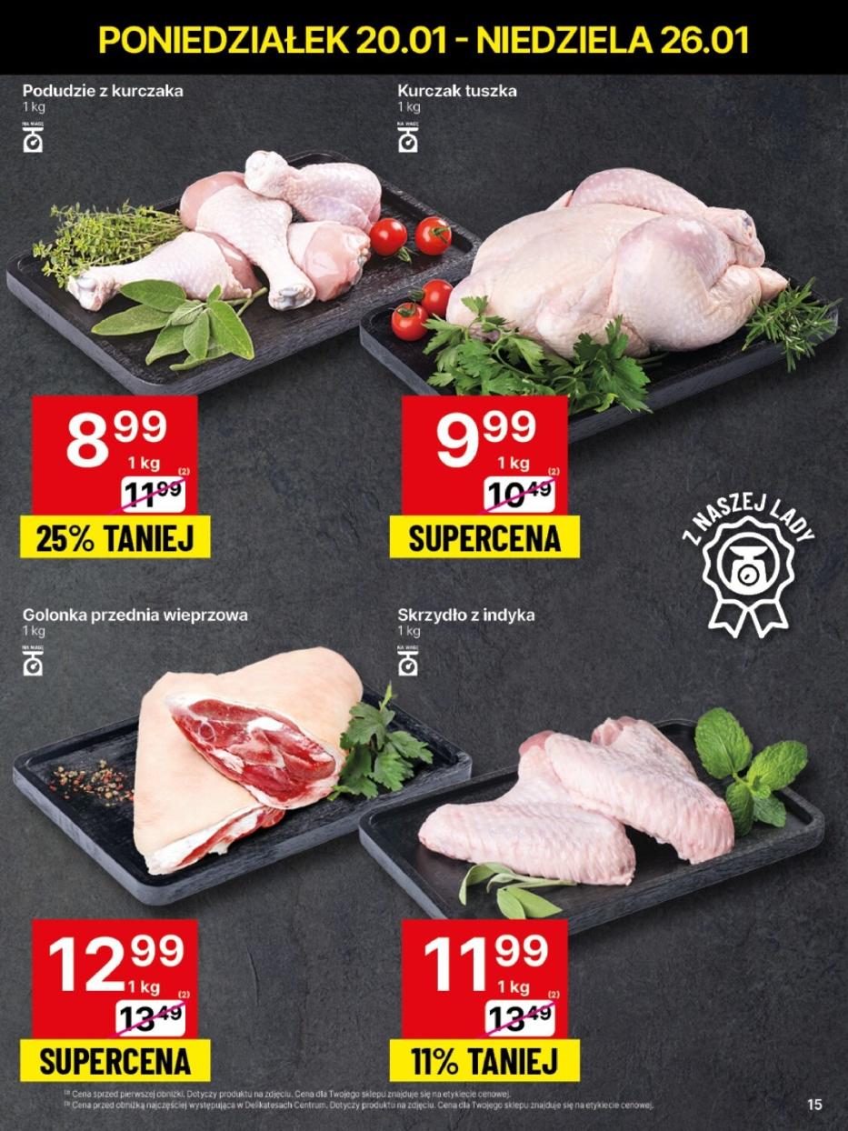 Gazetka promocyjna Delikatesy Centrum str. 15