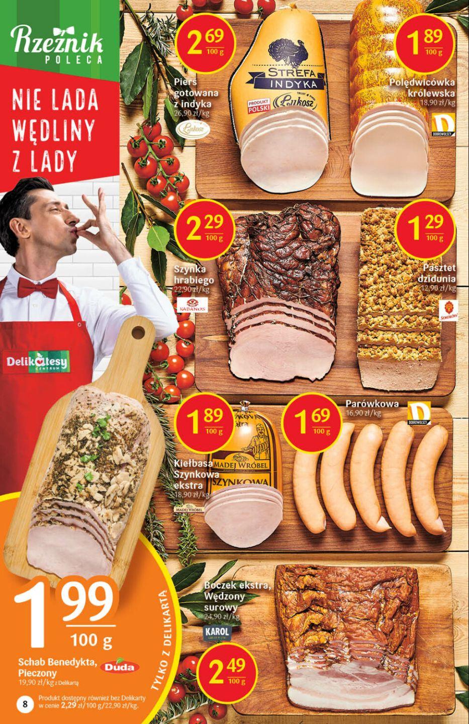 Gazetka promocyjna Delikatesy Centrum str. 8