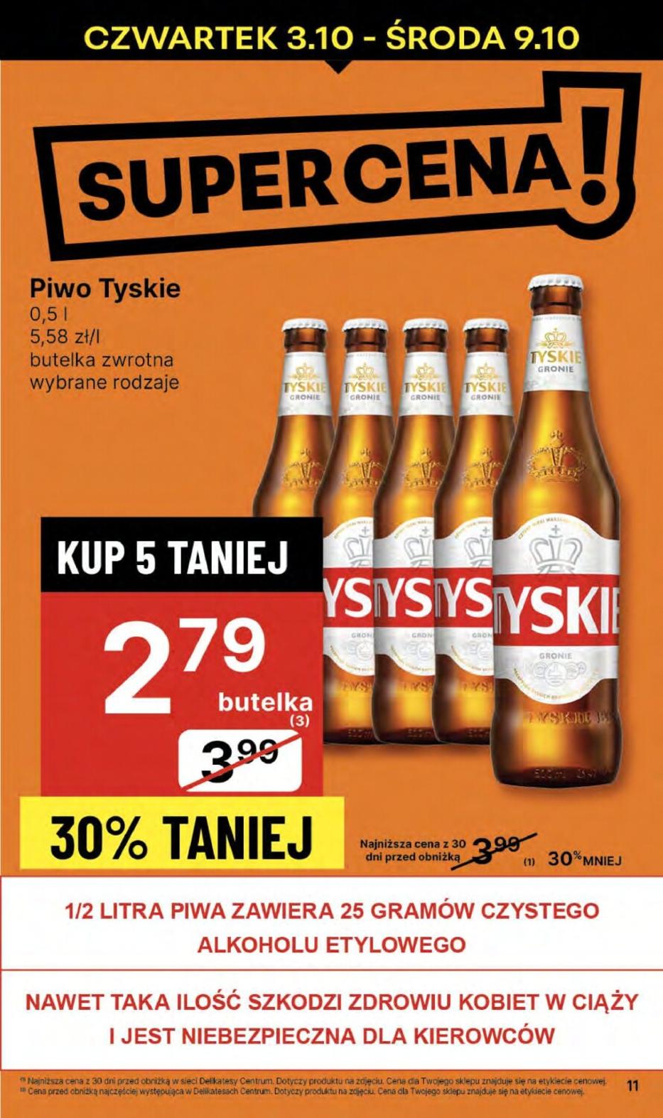 Gazetka promocyjna Delikatesy Centrum str. 11