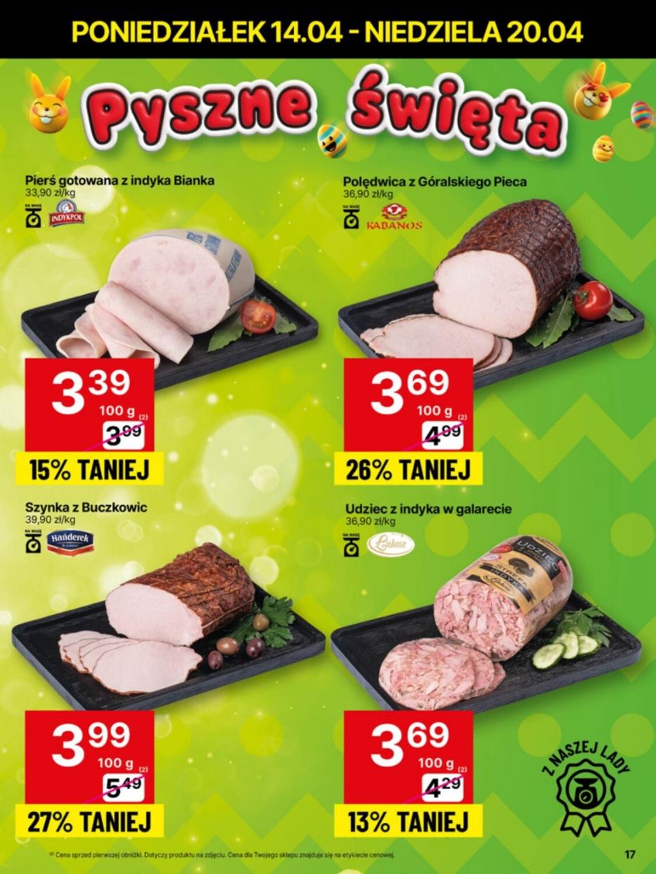 Gazetka promocyjna Delikatesy Centrum str. 17