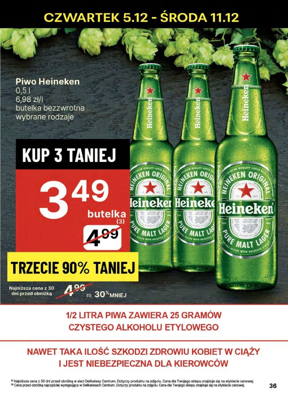 Gazetka promocyjna Delikatesy Centrum str. 36