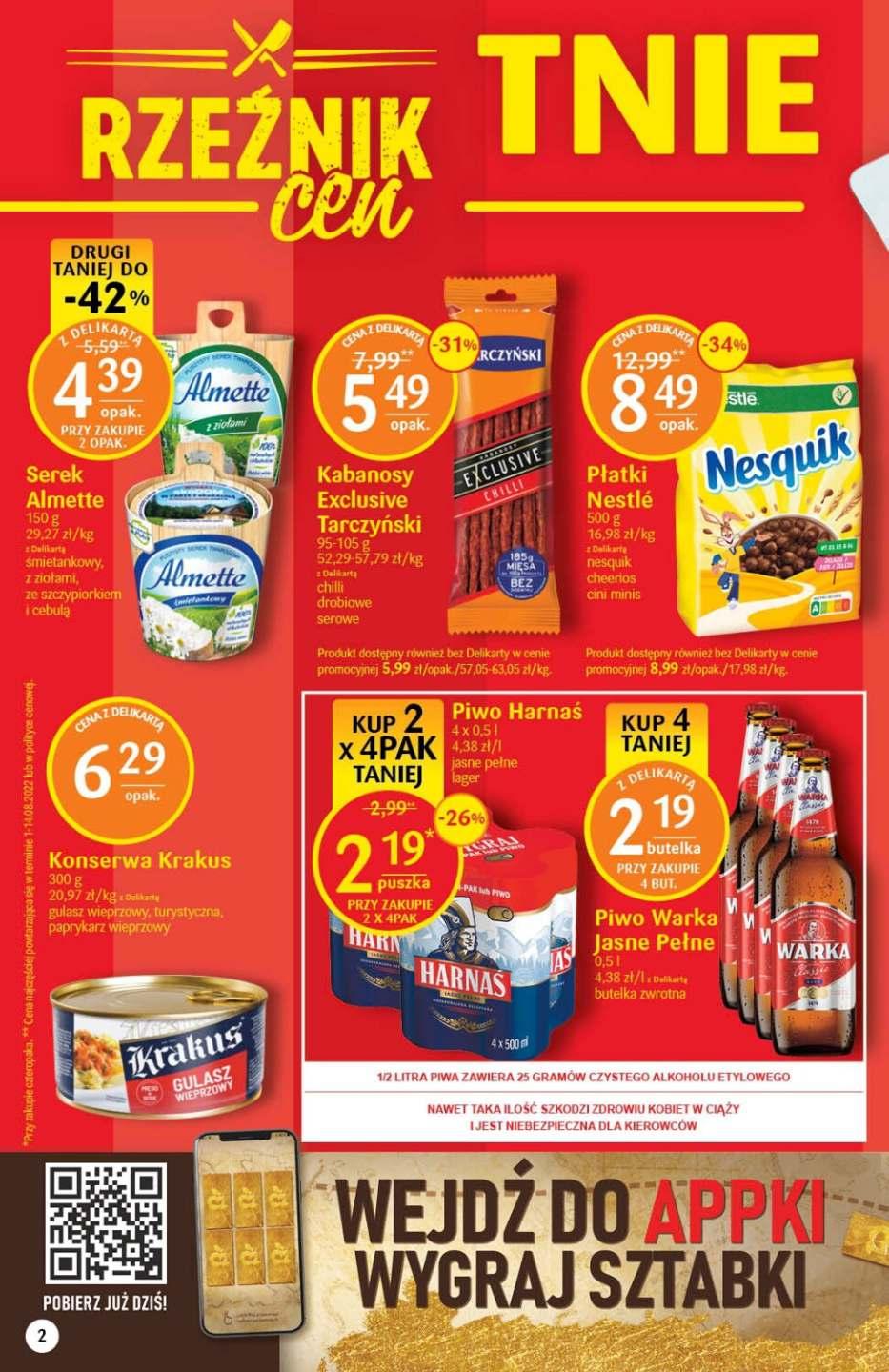 Gazetka promocyjna Delikatesy Centrum str. 2