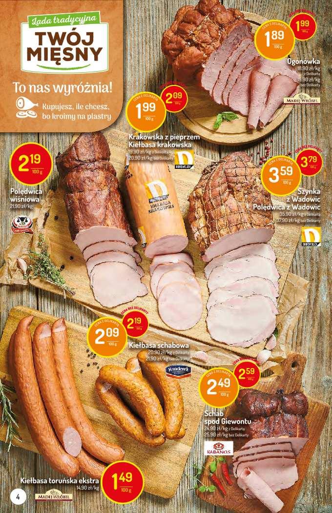 Gazetka promocyjna Delikatesy Centrum str. 4