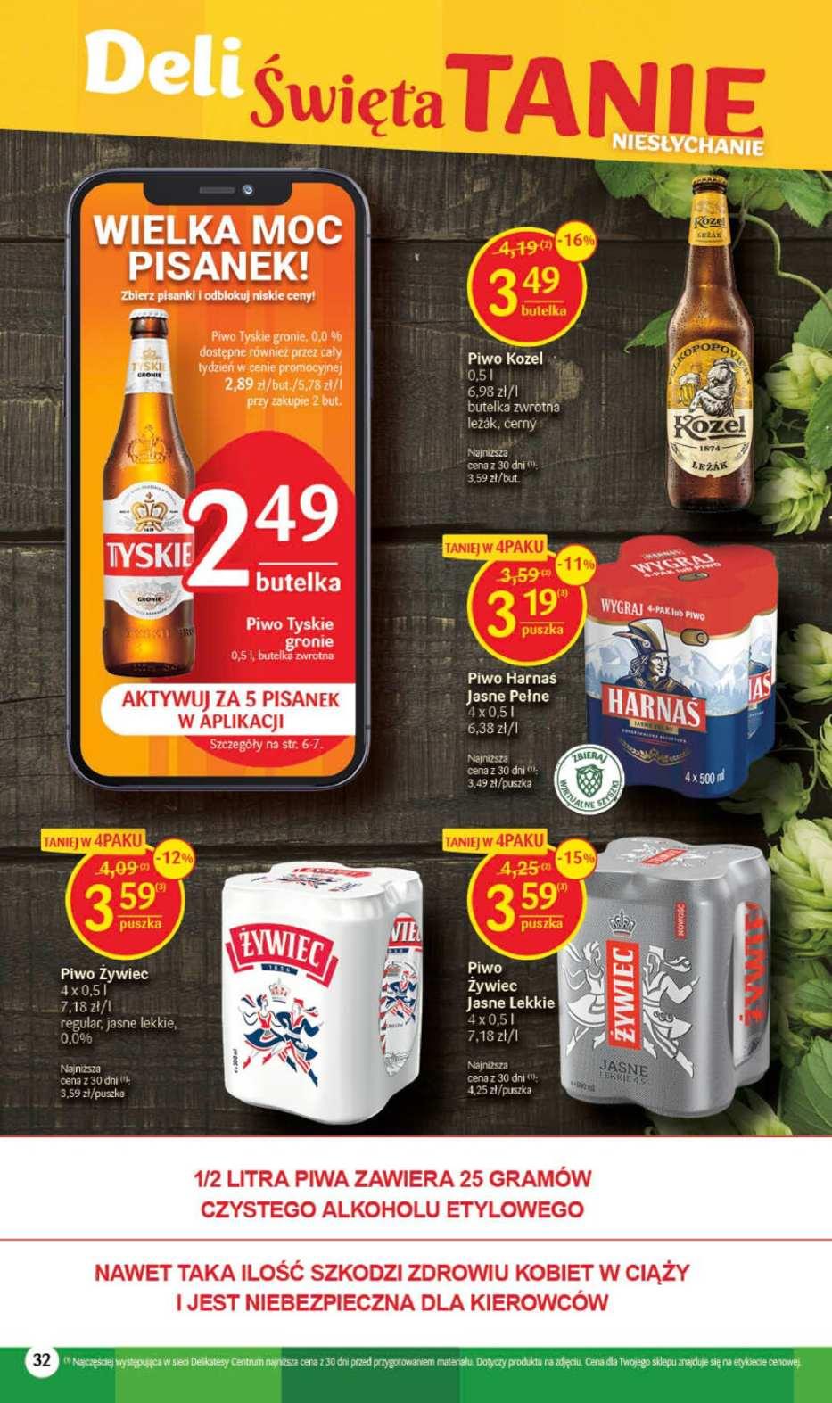 Gazetka promocyjna Delikatesy Centrum str. 32