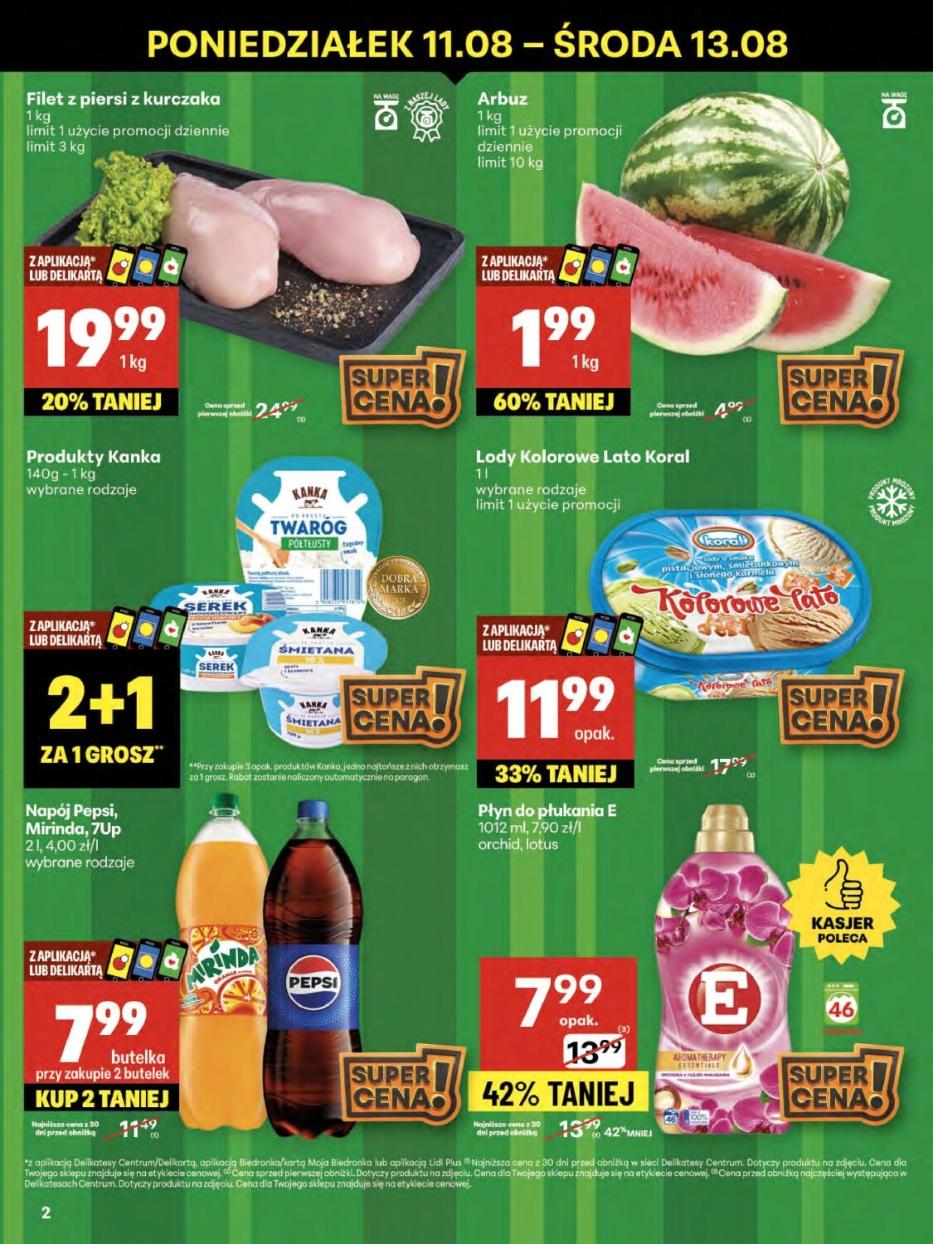 Gazetka promocyjna Delikatesy Centrum str. 2