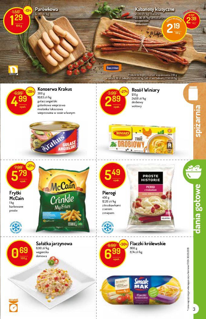 Gazetka promocyjna Delikatesy Centrum str. 3