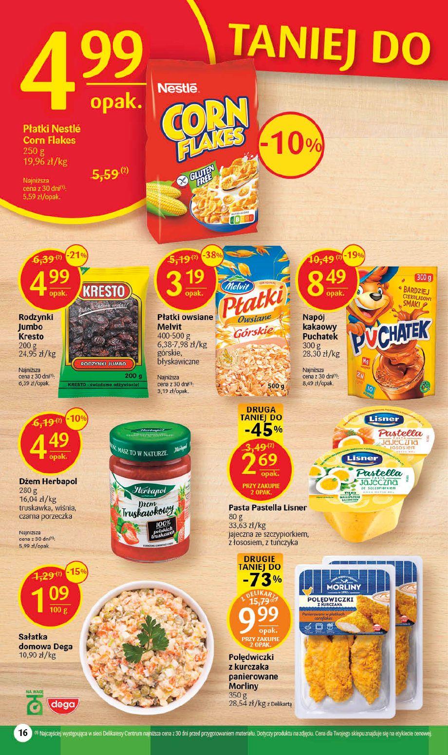 Gazetka promocyjna Delikatesy Centrum str. 16