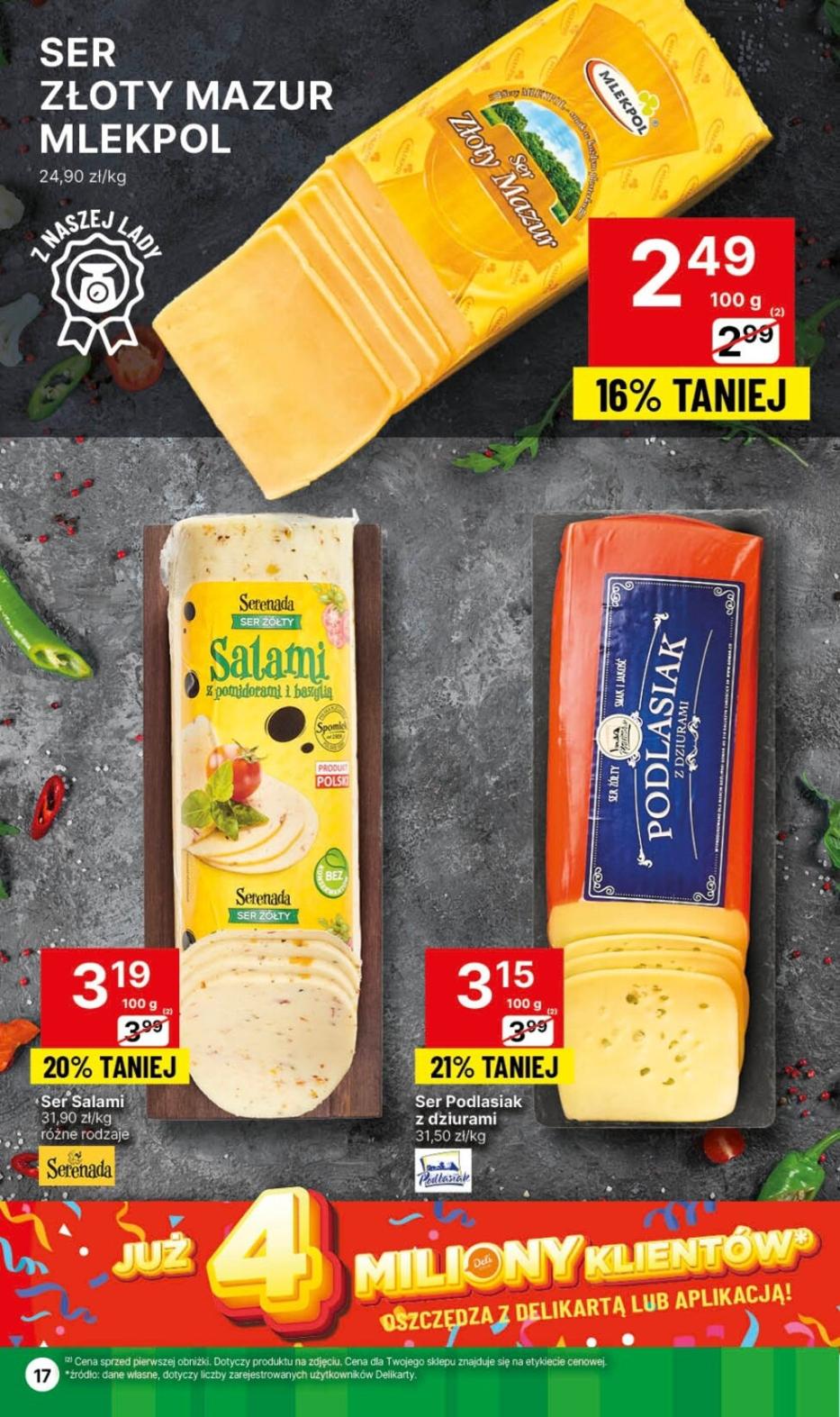 Gazetka promocyjna Delikatesy Centrum str. 17