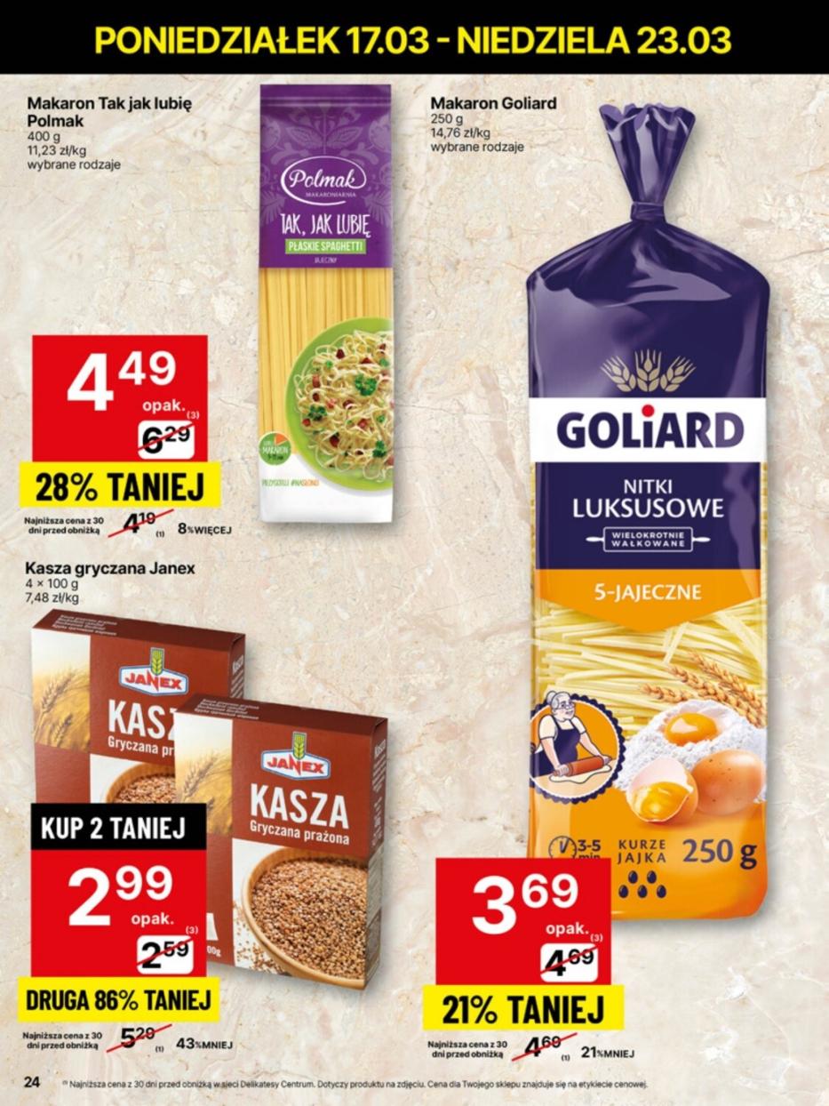 Gazetka promocyjna Delikatesy Centrum str. 24