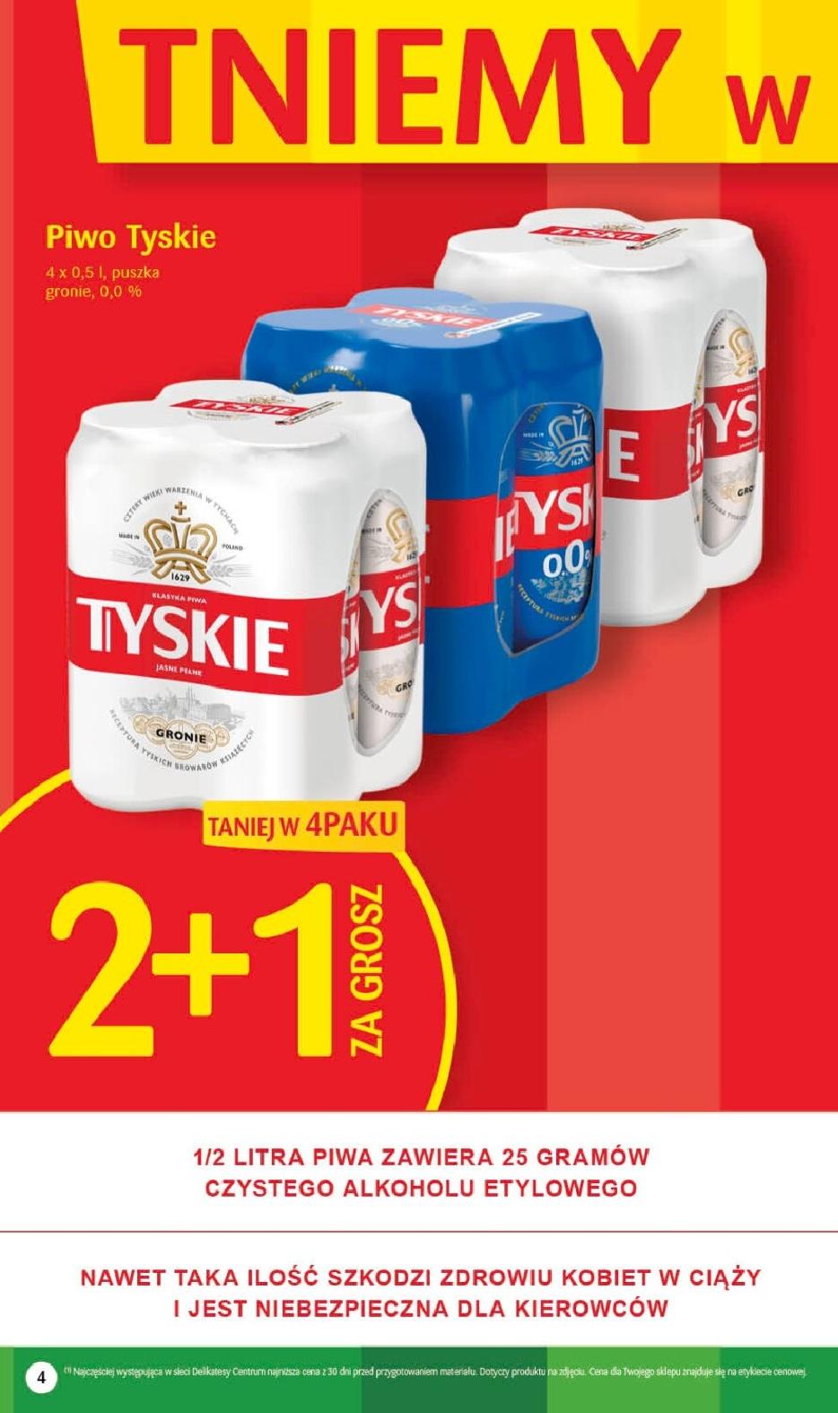 Gazetka promocyjna Delikatesy Centrum str. 4