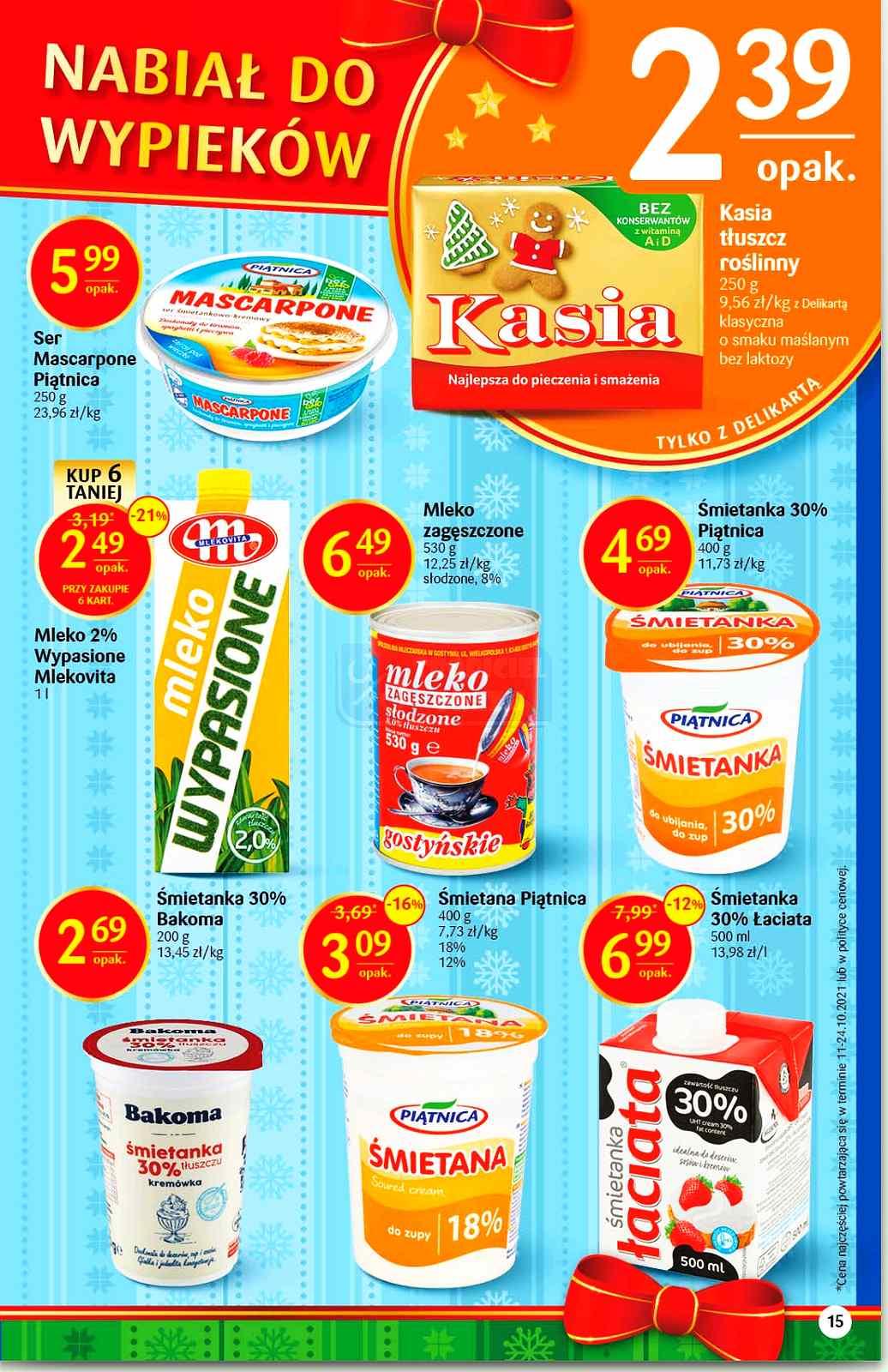 Gazetka promocyjna Delikatesy Centrum str. 15