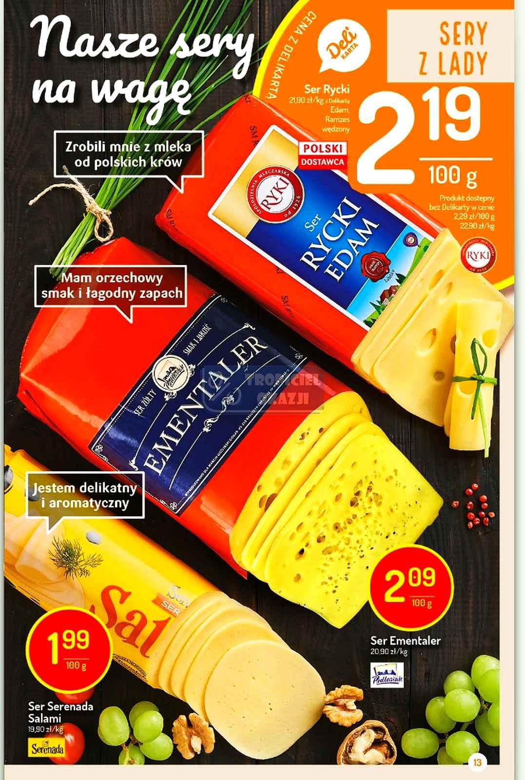 Gazetka promocyjna Delikatesy Centrum str. 13