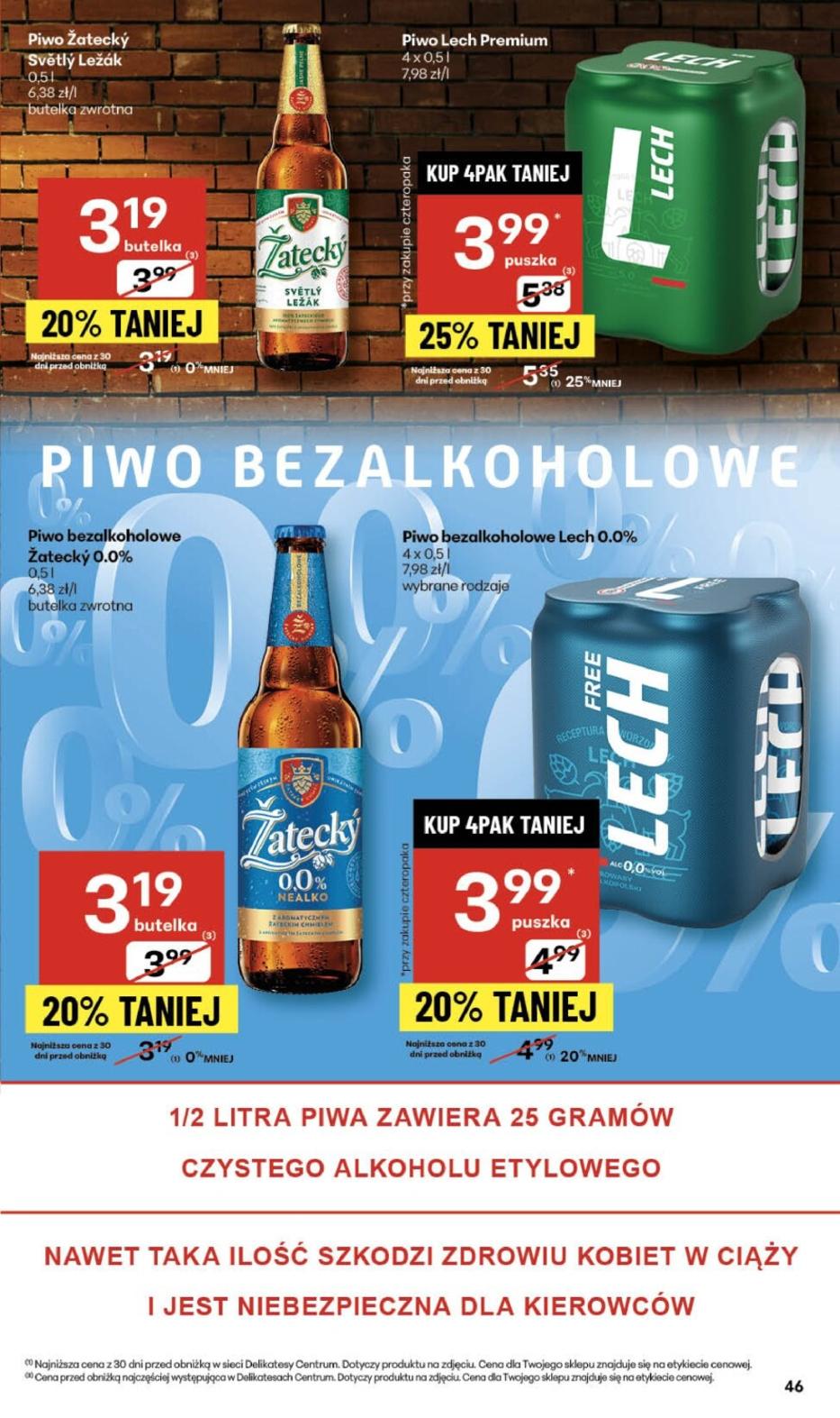 Gazetka promocyjna Delikatesy Centrum str. 46