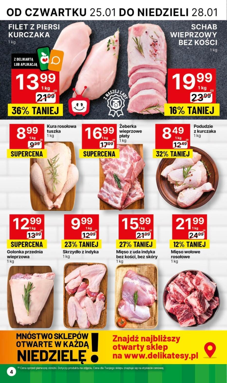 Gazetka promocyjna Delikatesy Centrum str. 4