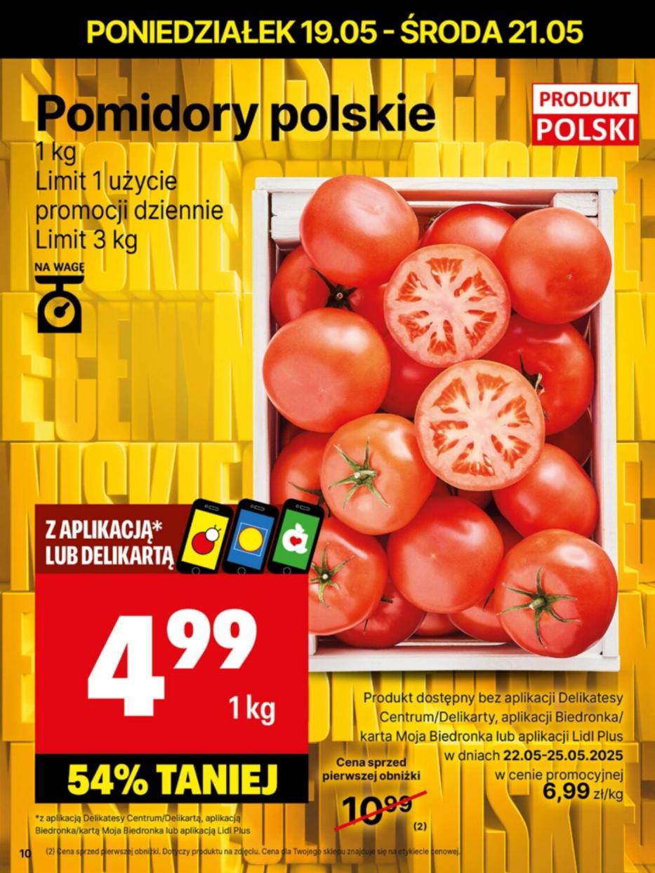 Gazetka promocyjna Delikatesy Centrum str. 10