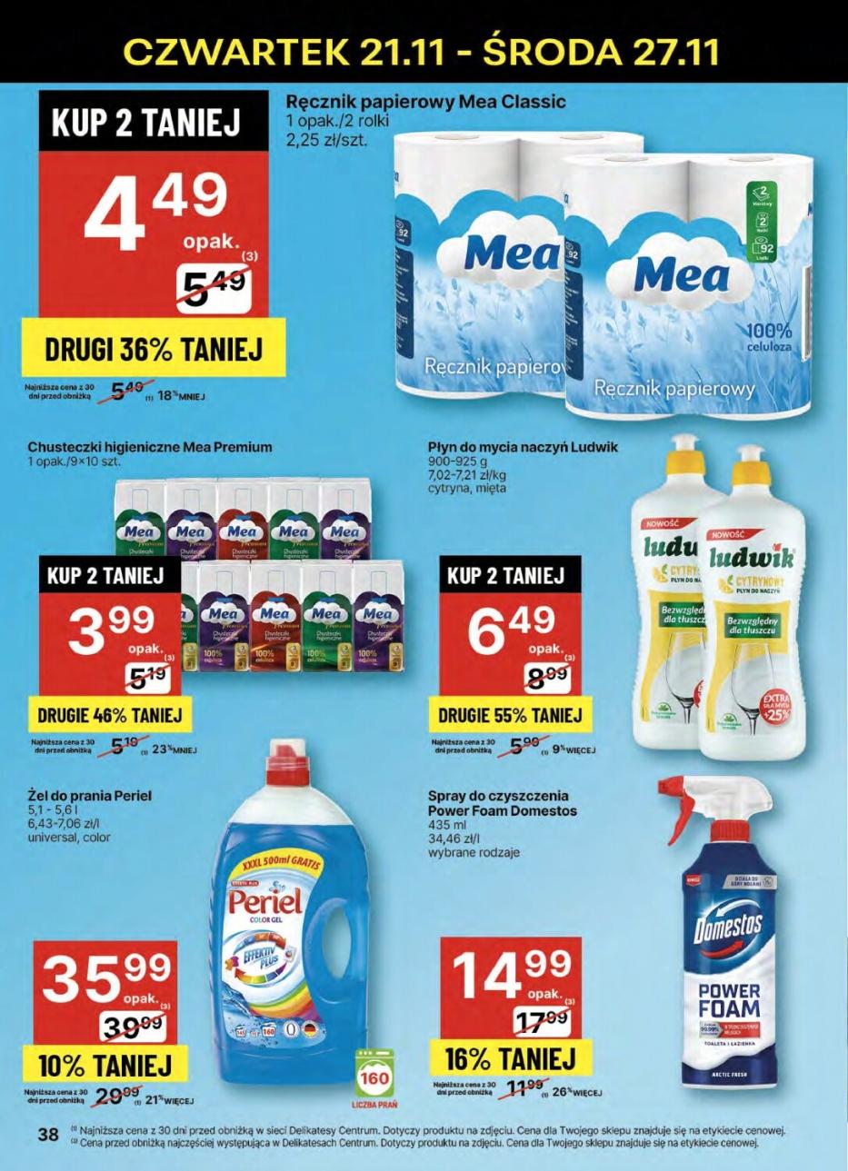 Gazetka promocyjna Delikatesy Centrum str. 38