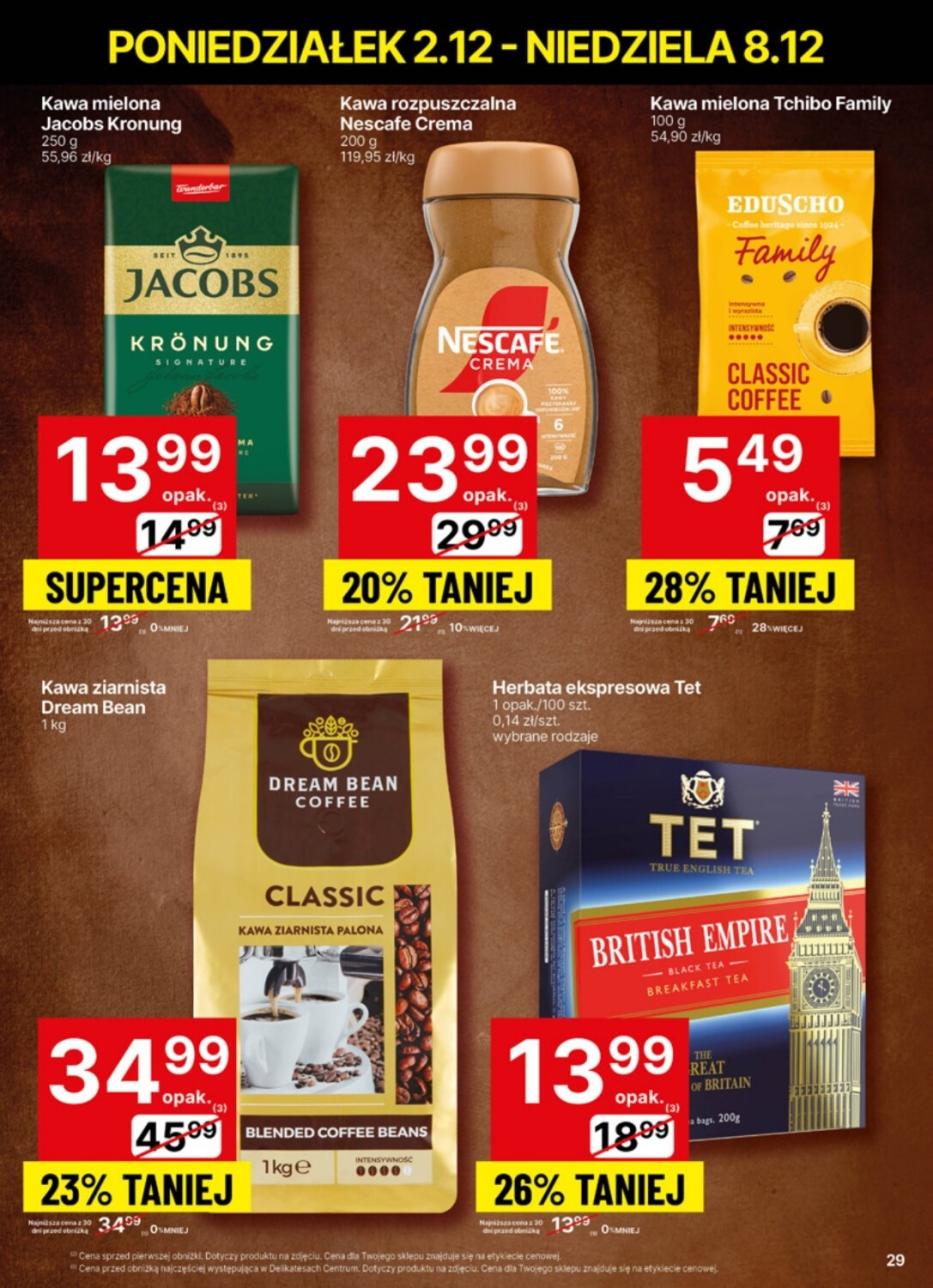 Gazetka promocyjna Delikatesy Centrum str. 29