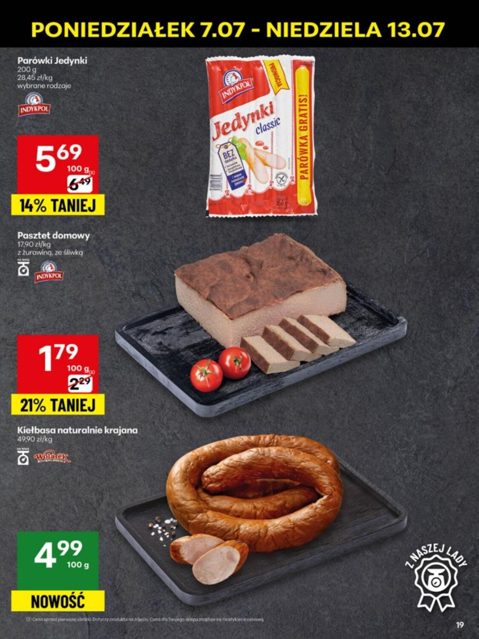 Gazetka promocyjna Delikatesy Centrum str. 19