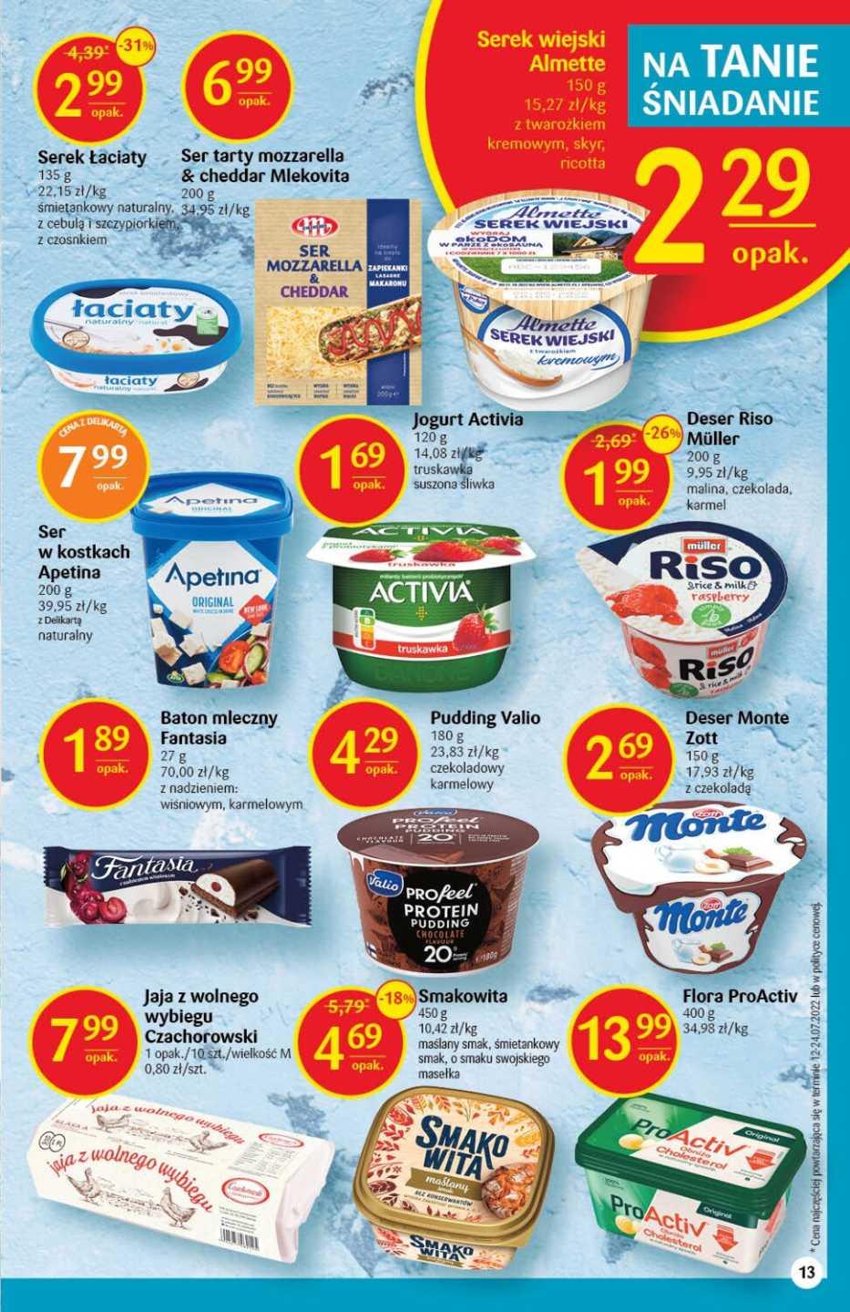 Gazetka promocyjna Delikatesy Centrum str. 13