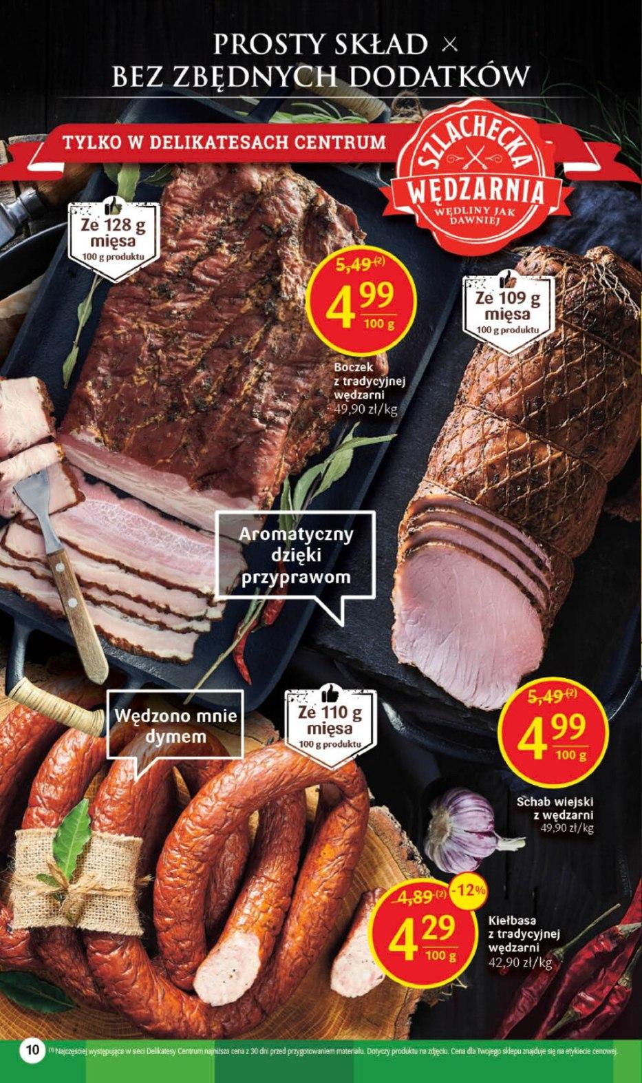 Gazetka promocyjna Delikatesy Centrum str. 10