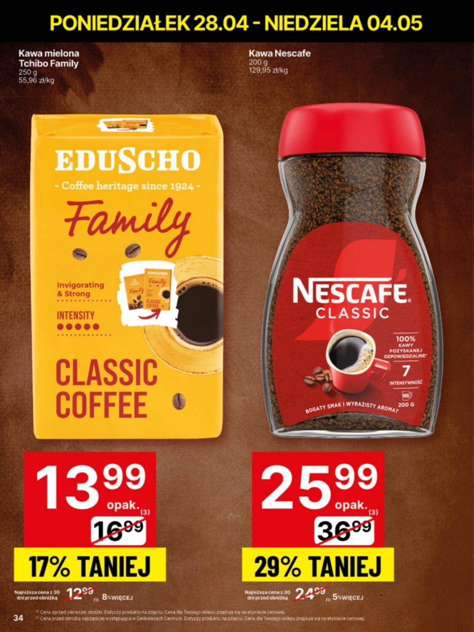 Gazetka promocyjna Delikatesy Centrum str. 34