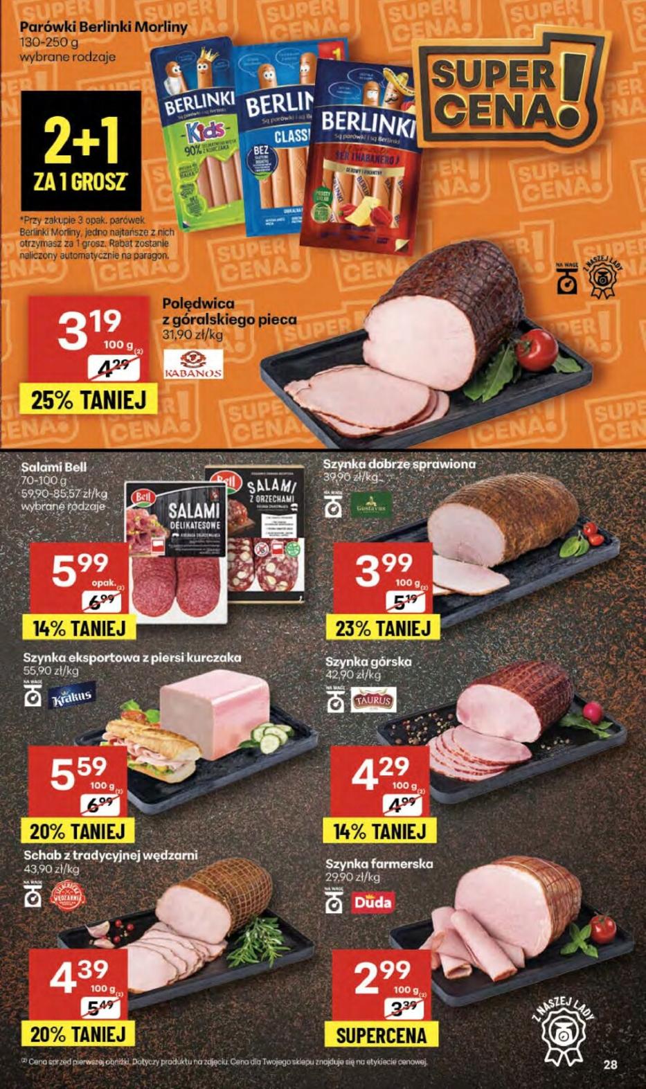 Gazetka promocyjna Delikatesy Centrum str. 28