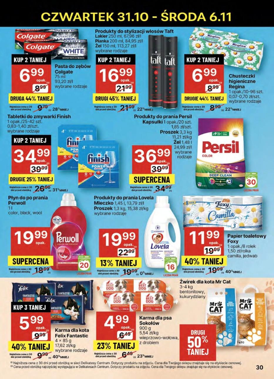 Gazetka promocyjna Delikatesy Centrum str. 30