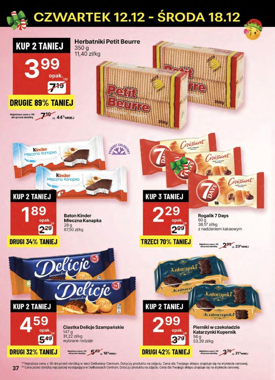Gazetka promocyjna Delikatesy Centrum str. 37