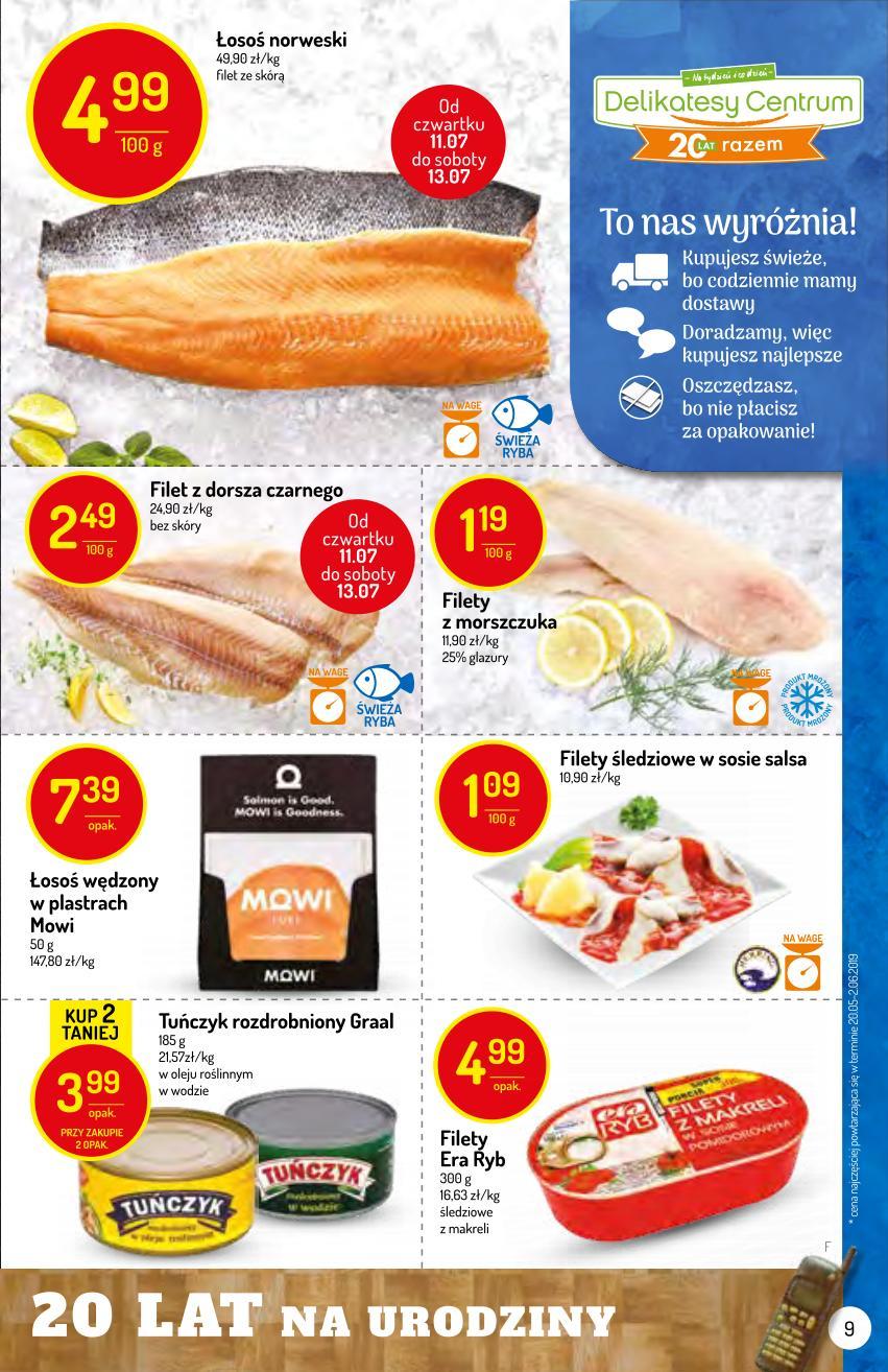 Gazetka promocyjna Delikatesy Centrum str. 9
