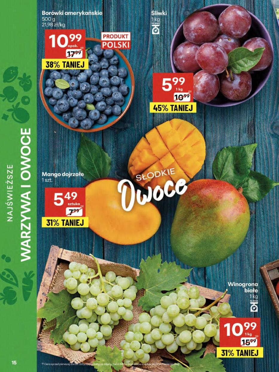 Gazetka promocyjna Delikatesy Centrum str. 15