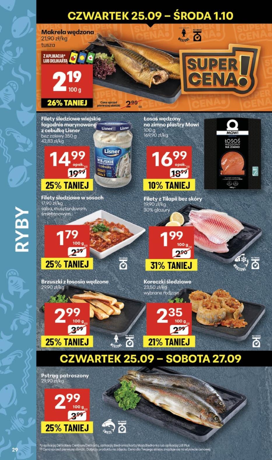 Gazetka promocyjna Delikatesy Centrum str. 29