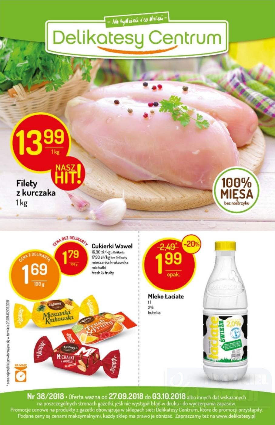 Gazetka promocyjna Delikatesy Centrum str. 16