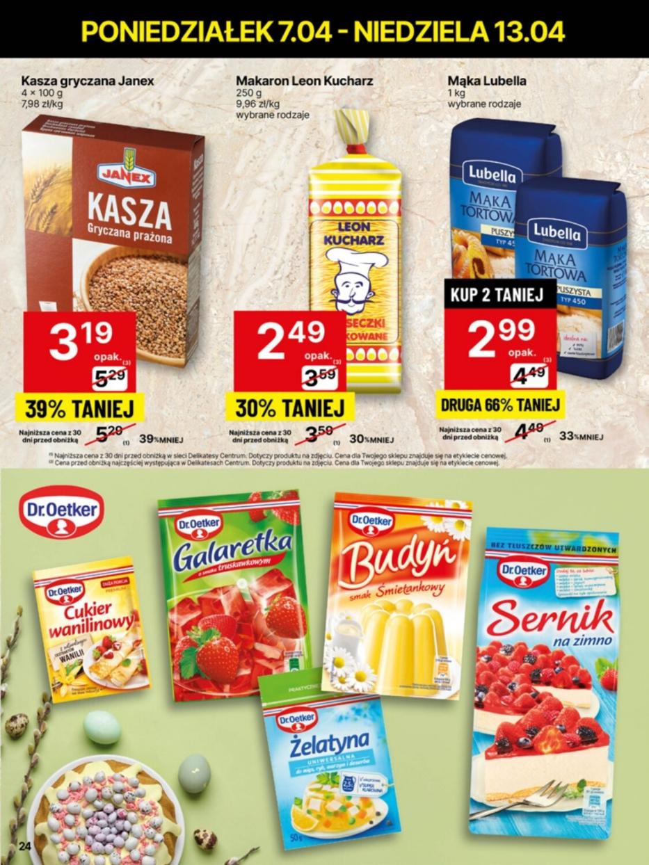Gazetka promocyjna Delikatesy Centrum str. 24