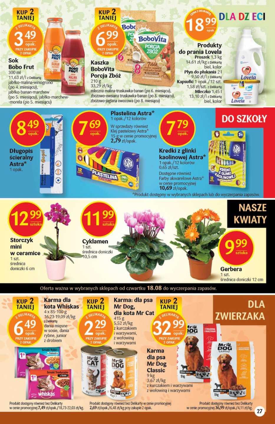 Gazetka promocyjna Delikatesy Centrum str. 27