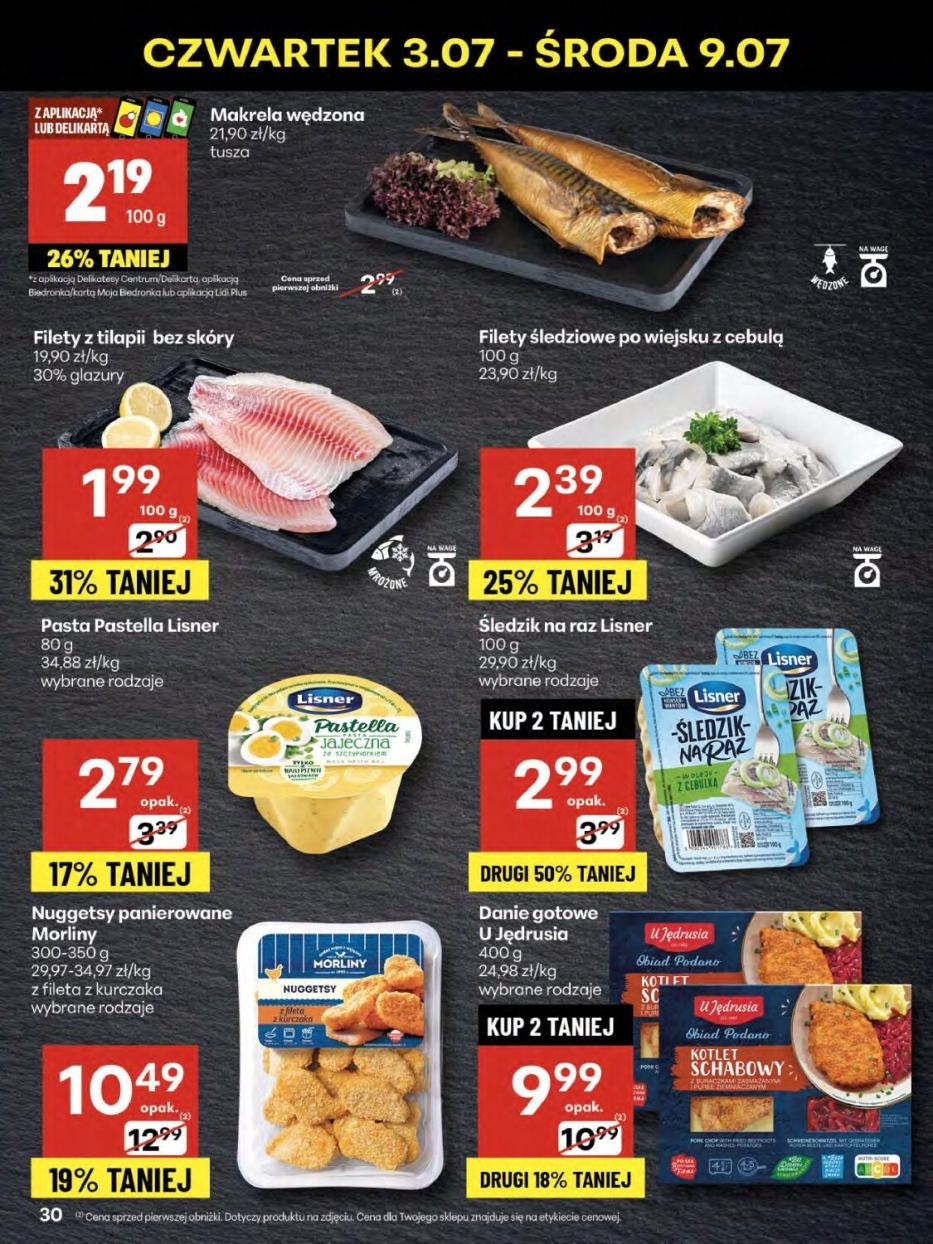 Gazetka promocyjna Delikatesy Centrum str. 30