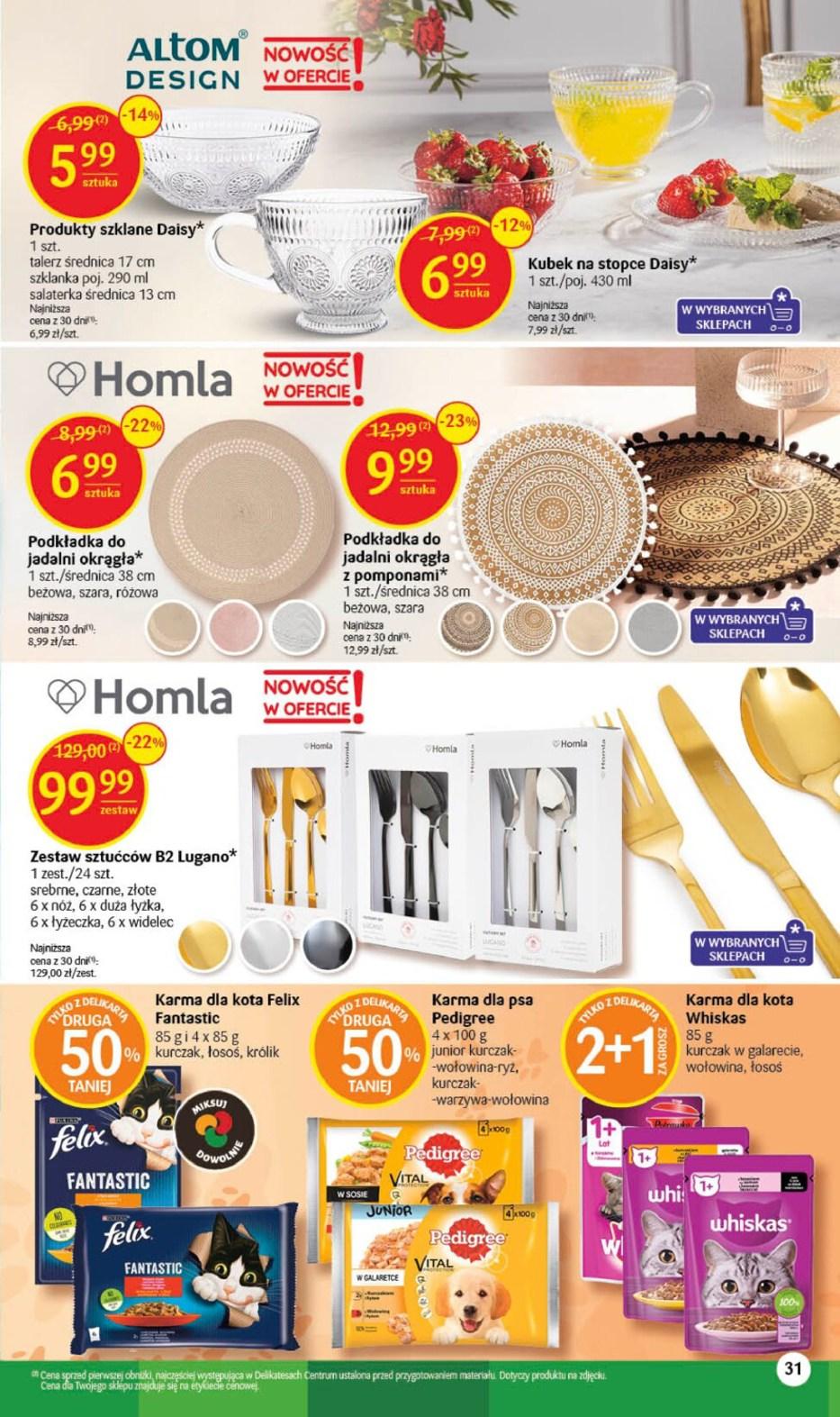 Gazetka promocyjna Delikatesy Centrum str. 31