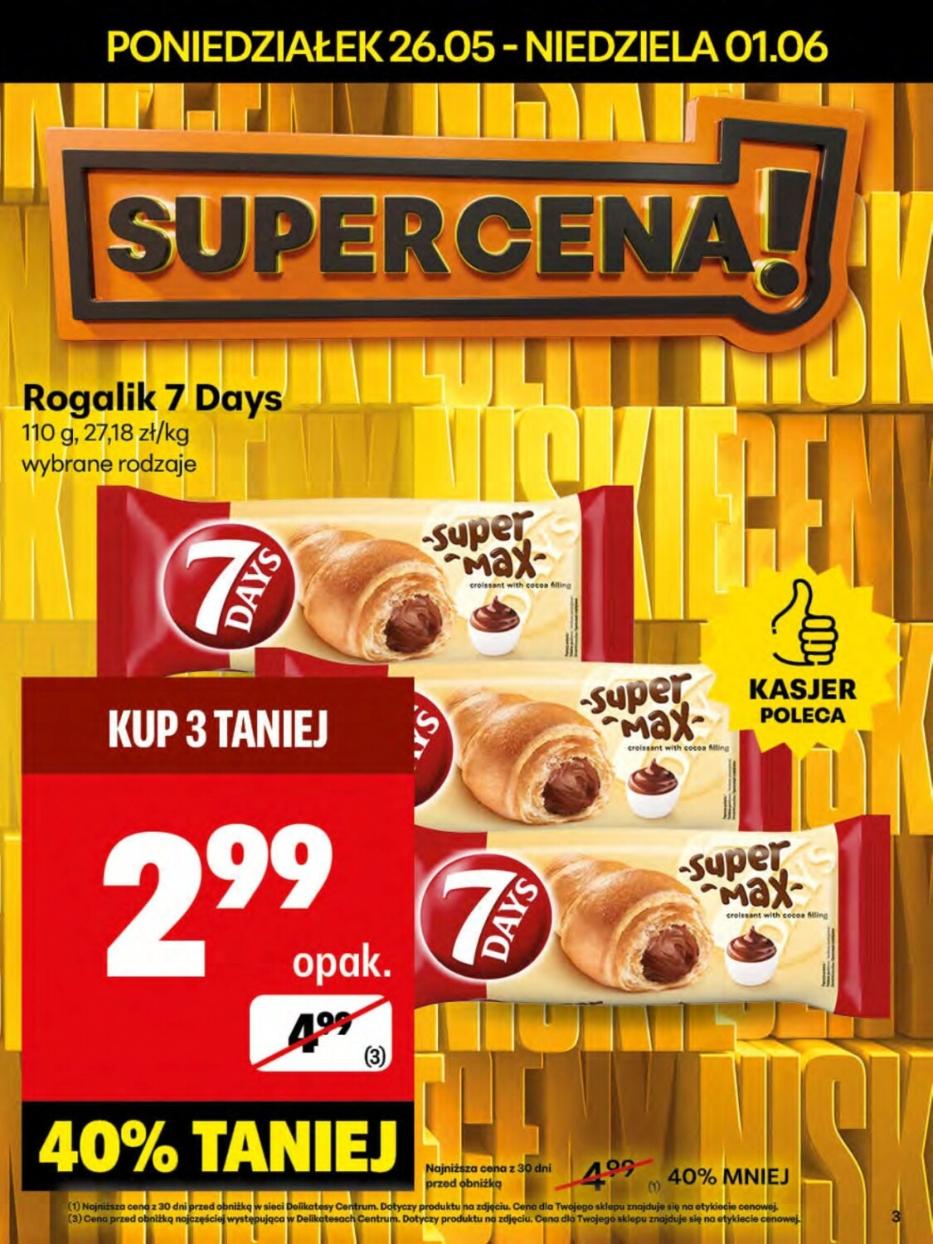 Gazetka promocyjna Delikatesy Centrum str. 3