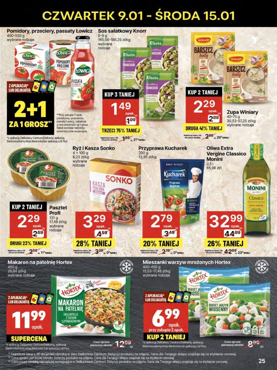 Gazetka promocyjna Delikatesy Centrum str. 25
