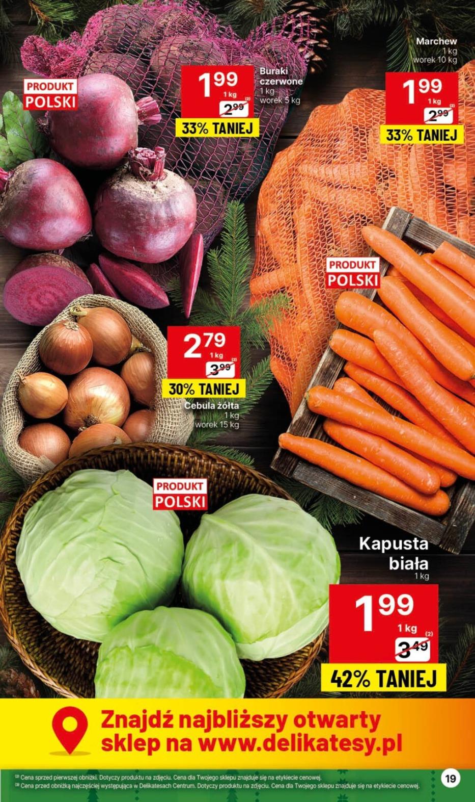 Gazetka promocyjna Delikatesy Centrum str. 19