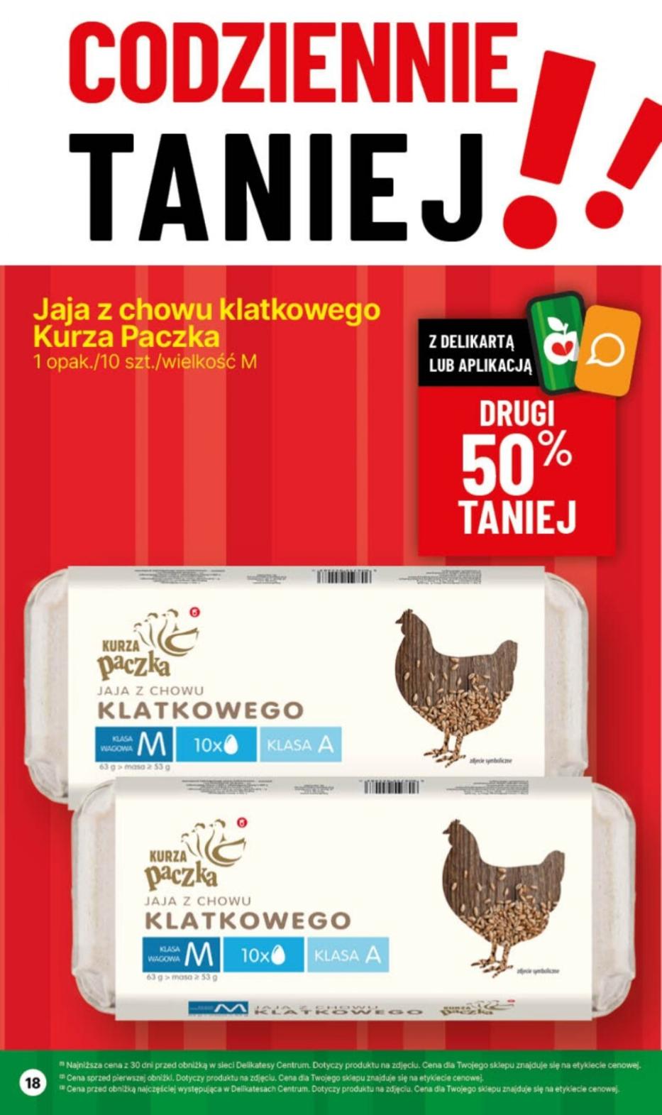 Gazetka promocyjna Delikatesy Centrum str. 18