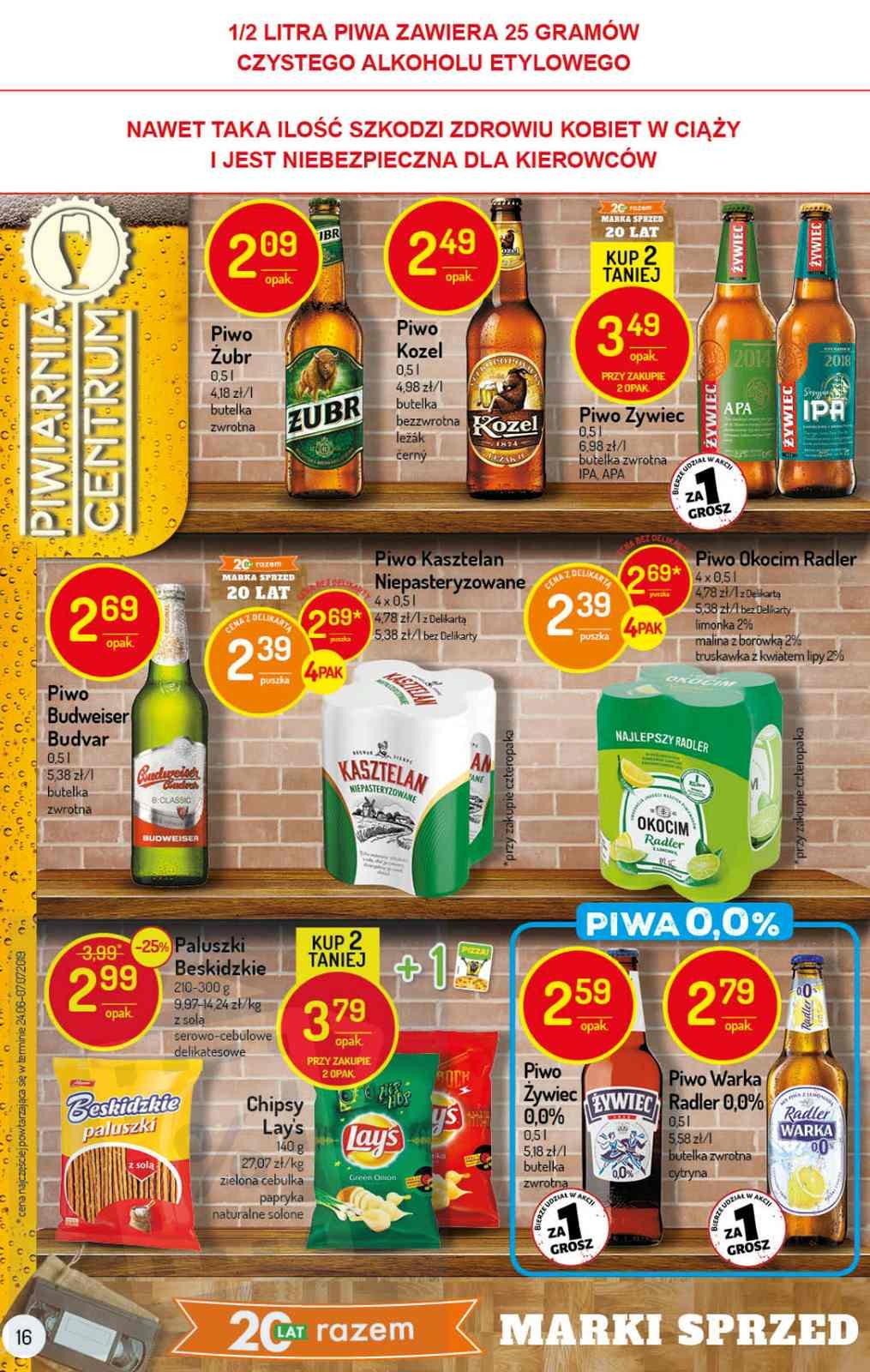 Gazetka promocyjna Delikatesy Centrum str. 16