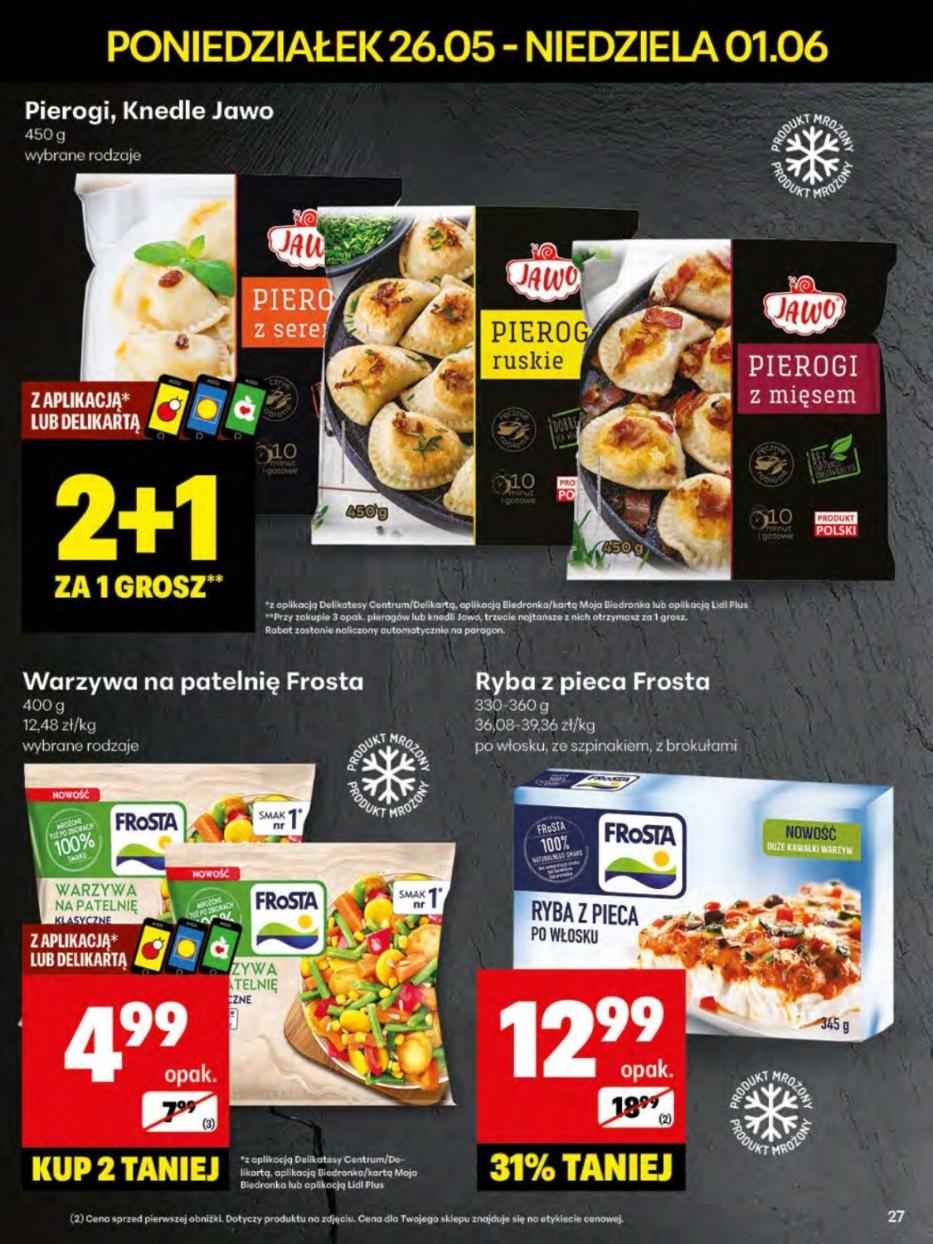 Gazetka promocyjna Delikatesy Centrum str. 27