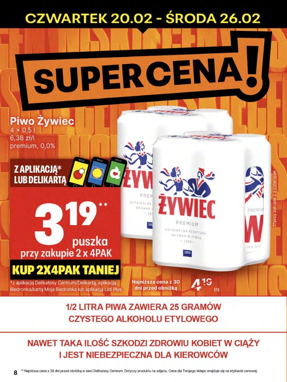 Gazetka promocyjna Delikatesy Centrum str. 8