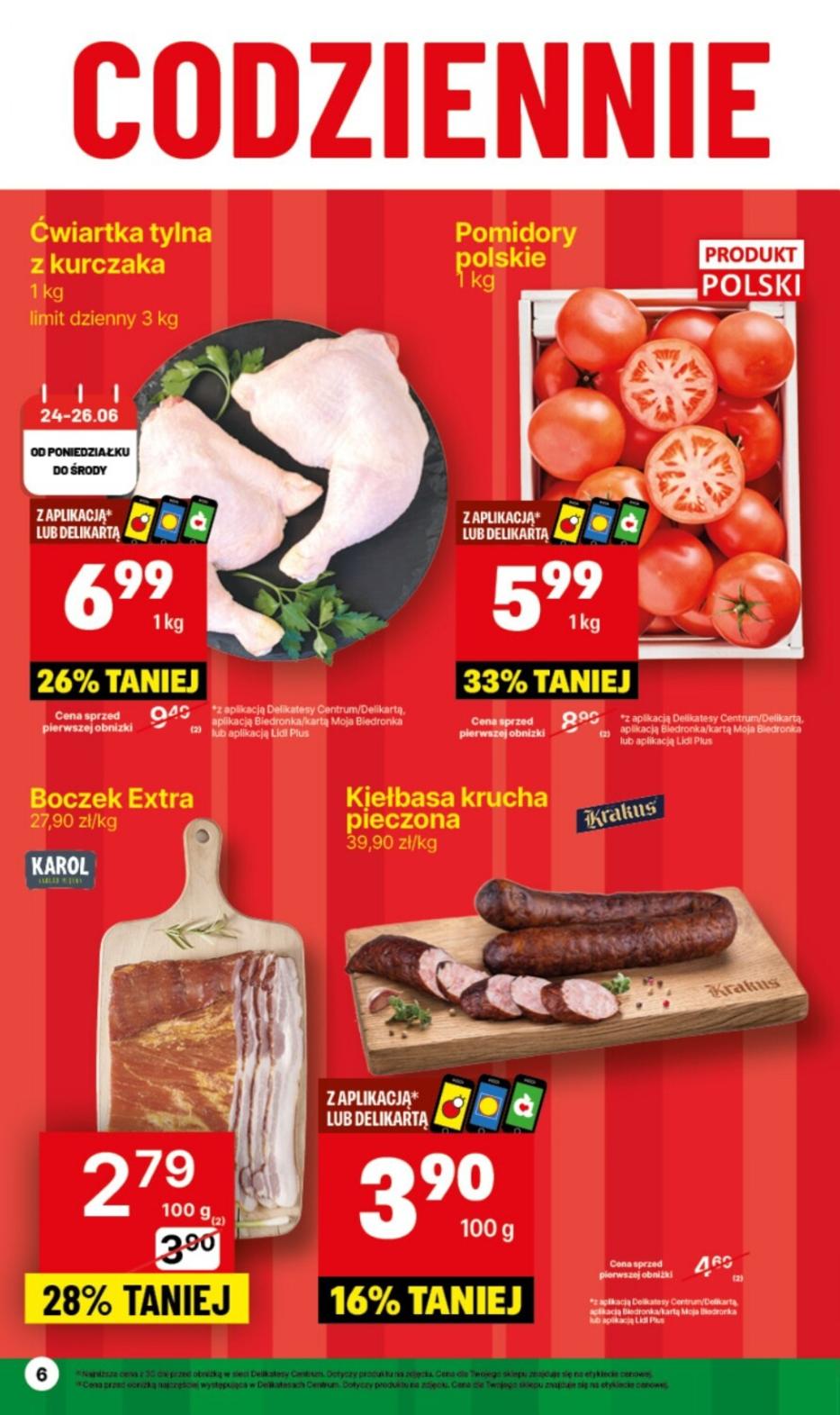 Gazetka promocyjna Delikatesy Centrum str. 6