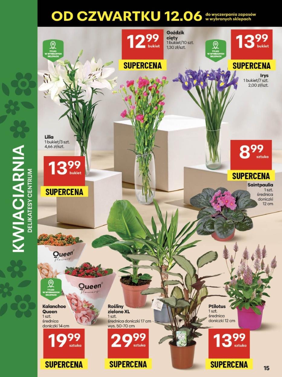 Gazetka promocyjna Delikatesy Centrum str. 15