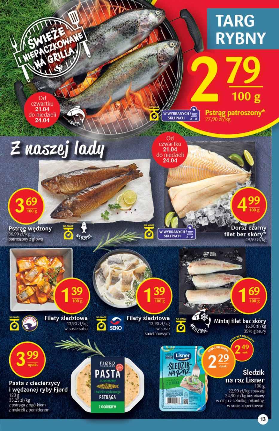 Gazetka promocyjna Delikatesy Centrum str. 13