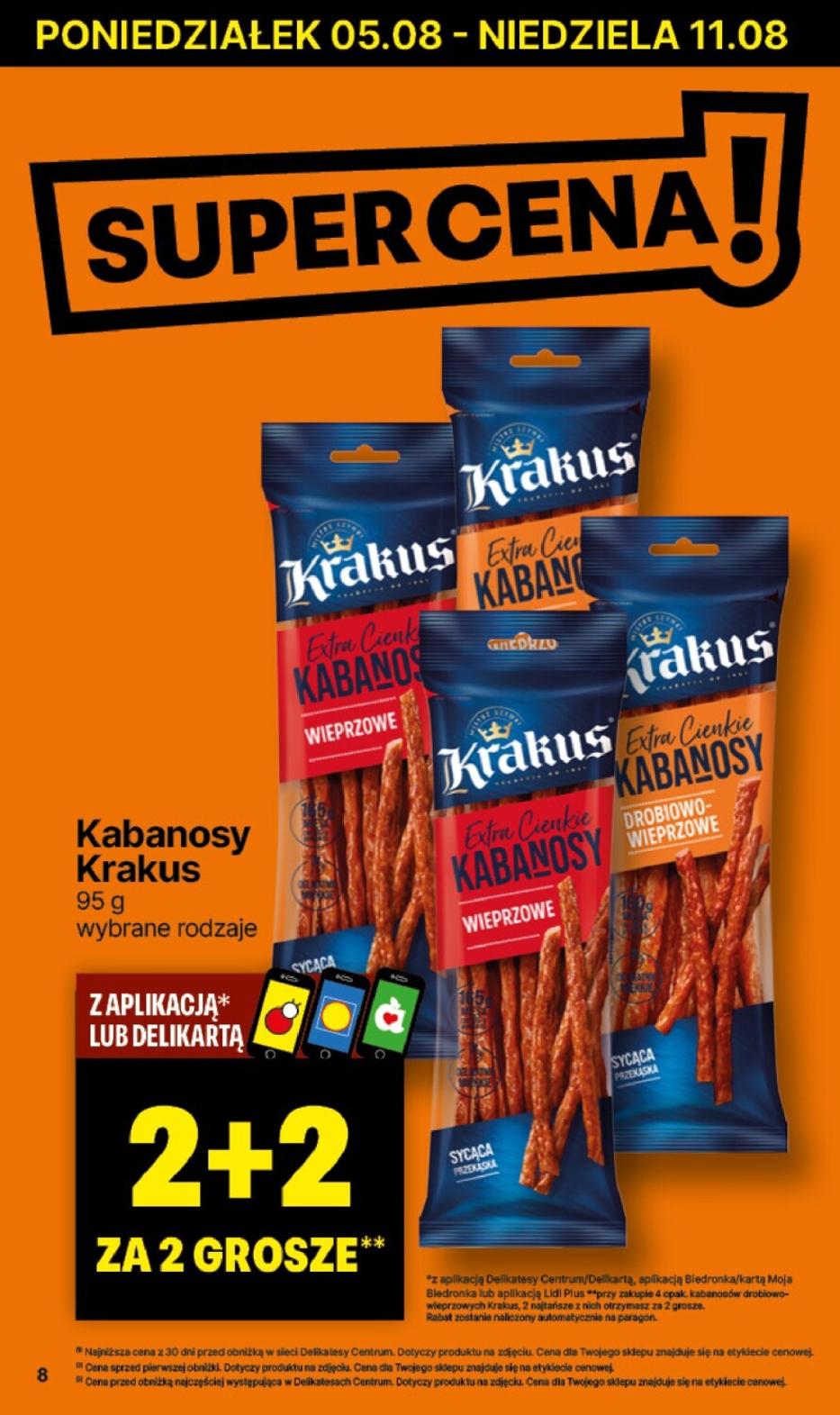 Gazetka promocyjna Delikatesy Centrum str. 8