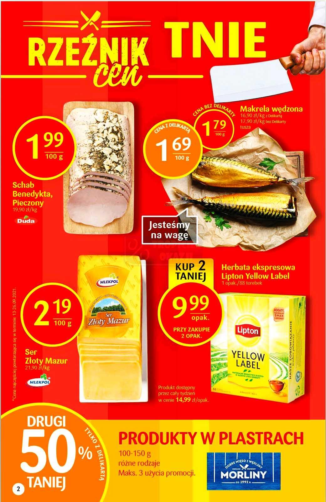 Gazetka promocyjna Delikatesy Centrum str. 2